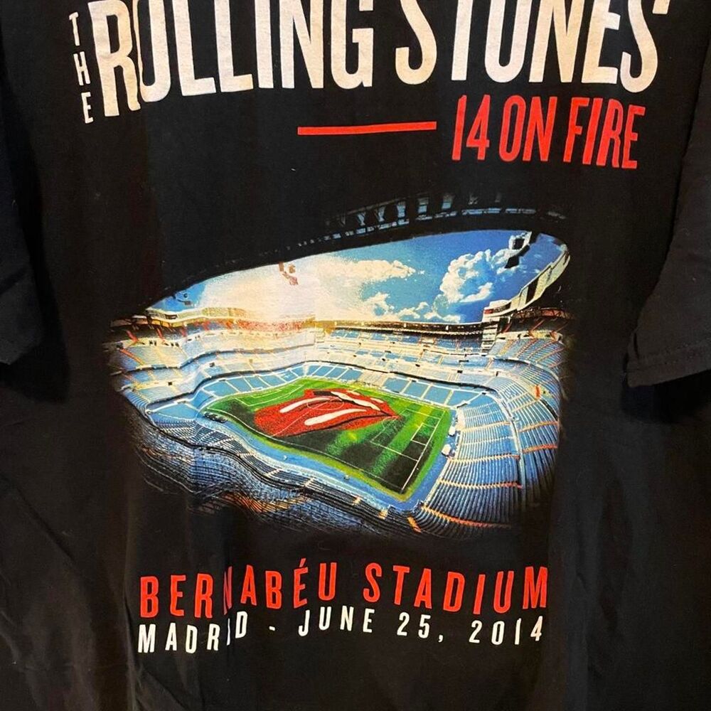 The-rolling-stones Men's Black T-shirt